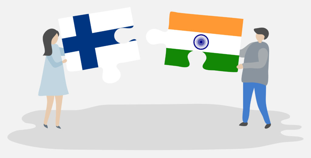 kansainvälinen työyhteisö - suomi ja intia